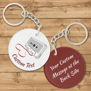 Audio Cassette Sleutelhanger