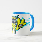 Audio Chien -1 Mug de café (Devant droit)