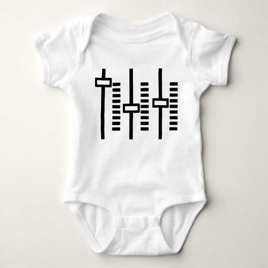 Audio - DJ - House Music - Baby - one part Romper (Voorkant)