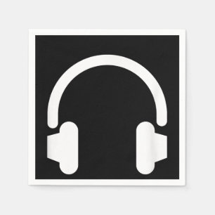 Audio Engineer Audiophile Dj Music Lover Hoofdtele Servet