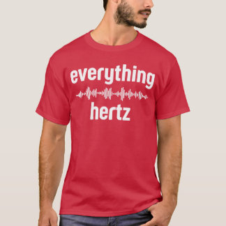 Audio Engineer Funny Sound Guy Studio Music Everyt T-shirt