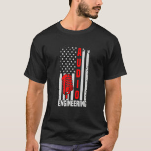Audio Engineer Recording Studio Verenigde Staten T-shirt