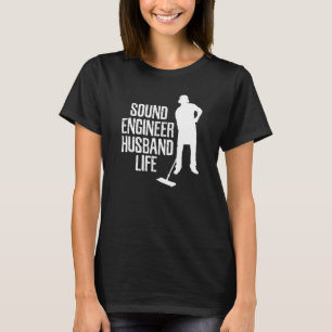 Audio Engineer Studio Producer Sound Engineer Hu T-shirt