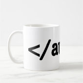 Audio HTML5 Code beëindigen Koffiemok (Links)
