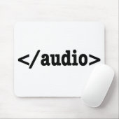 Audio HTML5 Code beëindigen Muismat (Met muis)