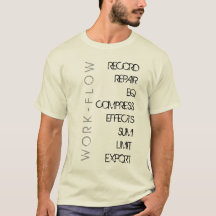 Audio Lover Workflow Tee Shirt