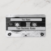 Audio Music Cassettebandje Visitekaartje (Voorkant)