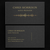 Audio Producer Visitekaartje