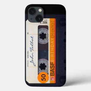 Audio tape naam 50th Birthday Iphone Case 1