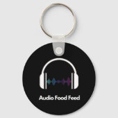 Audio Voedsel Feed Sleutelhanger (Achterkant)