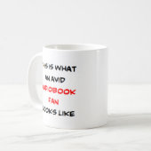 audiobookefan, enthousiast koffiemok (Voorkant links)