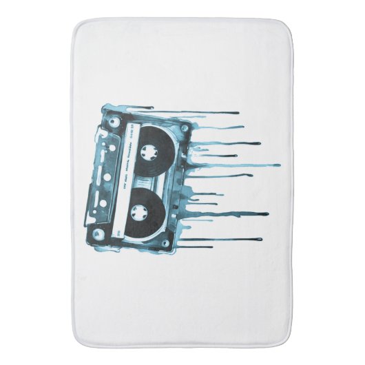 audiocassette badmat (Voorkant Verticaal)