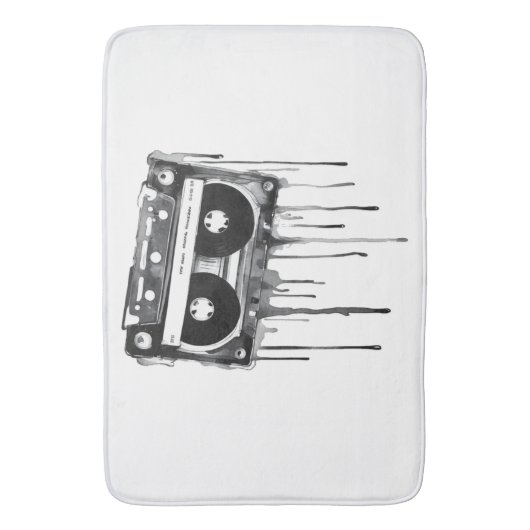 audiocassette badmat (Voorkant Verticaal)