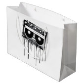 audiocassette groot cadeauzakje (Achterkant Gekanteld)