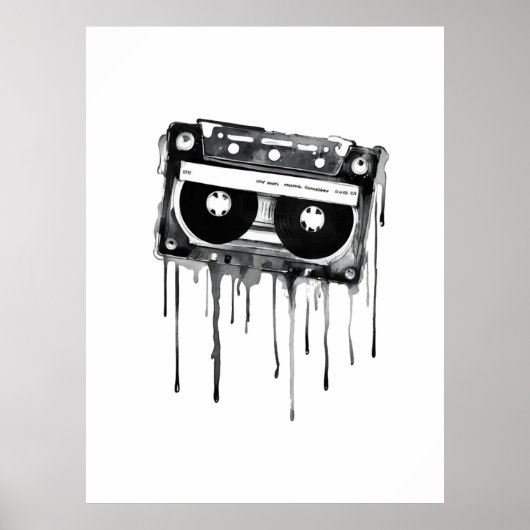audiocassette poster (Voorkant)