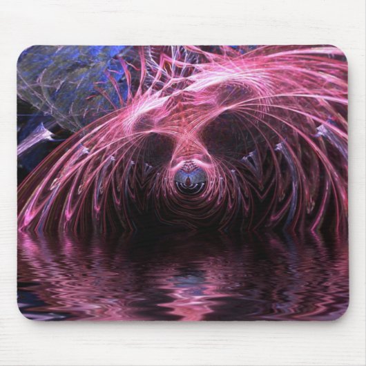 AudioGlider Fractal Mousepad Muismat (Voorkant)