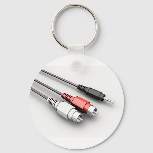 Audiokabels Tech Sleutelhanger (Voorkant)