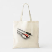 Audiokabels Tech Tote Bag (Achterkant)