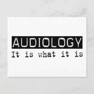 Audiologie Briefkaart