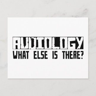 Audiologie Wat is er nog meer? Briefkaart