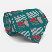 Audiologiste Ear Design Mens Cravate (Roulé)