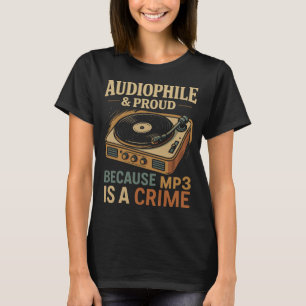 Audiophile & Trots – Ongehoord Geluid T-shirt