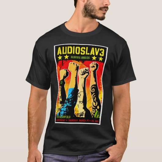 Audioslave Tour Essential T-Shirt (Voorkant)