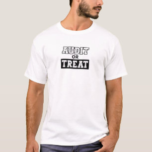 Audit of Treat - Funny Accountant Halloween T-shirt