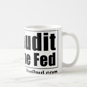 Audit van de Fed-Mok Koffiemok