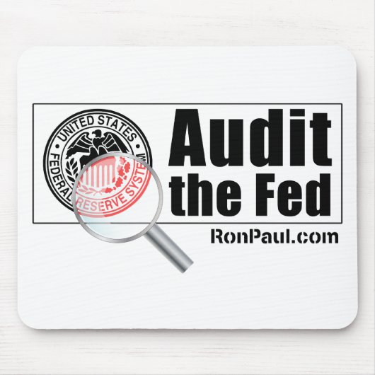 Audit van de Fed Mousepad Muismat (Voorkant)