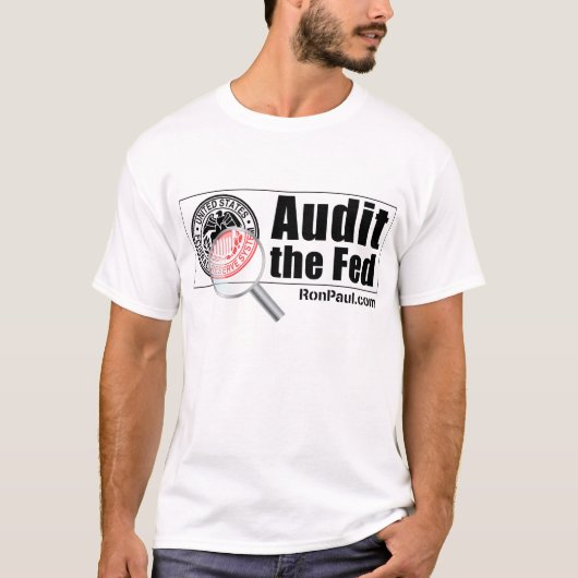 Audit van de Fed T-Shirt Male (Voorkant)