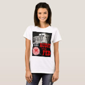 Auditez la femelle de T-shirt de Fed (Devant entier)