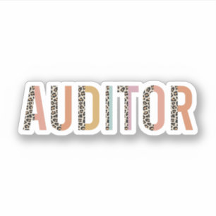 Auditor, Gift voor Auditor Sticker