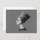 Audrey Hepburn Nefertiti Briefkaart (Voorkant / Achterkant)