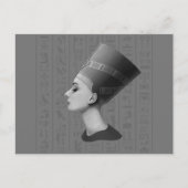 Audrey Hepburn Nefertiti Briefkaart (Voorkant)