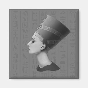 Audrey Hepburn Nefertiti Magneet
