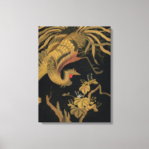Audsley Mythische Howo-vogel: 1884 Japanse Feniks Canvas Afdruk