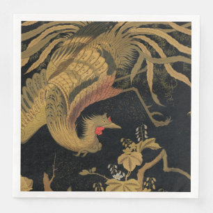 Audsley Mythische Howo-vogel: 1884 Japanse Feniks Servet
