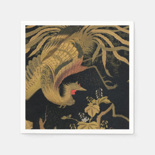 Audsley Mythische Howo-vogel: 1884 Japanse Feniks Servet