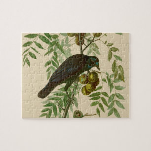 Audubon American Crow Black Bird Legpuzzel
