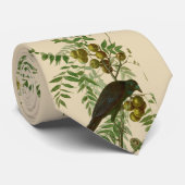 Audubon American Crow Black Bird Stropdas (Opgerold)