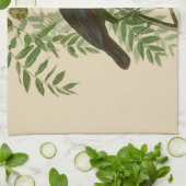 Audubon American Crow Black Bird Theedoek (Gevouwen)