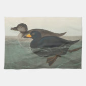 Audubon American Scoter Duck Classic Theedoek (Horizontaal)