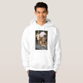 Audubon: Barn Owl Hoodie (Voorkant volledig)
