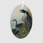 Audubon Bird Loon Diver Classic Ornament (voorkant)