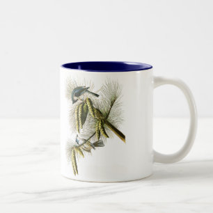 Audubon Bird Mok, Tufted Titmouse, 15 oz. Tweekleurige Koffiemok
