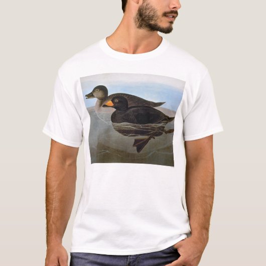 Audubon: Black Scoter T-shirt (Voorkant)
