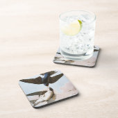 Audubon: Blauwval Drankjes Onderzetter (Rechterzijde)