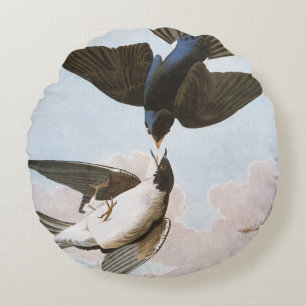 Audubon: Blauwval Rond Kussen