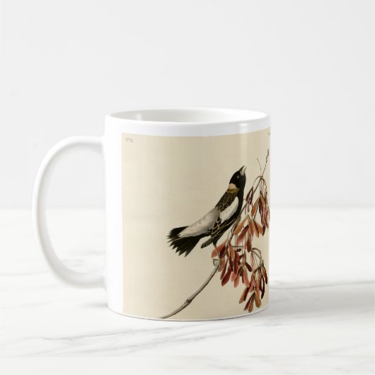 Audubon Bobolink-schenkende koffie Mok (Links)